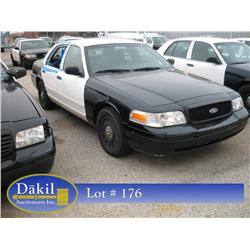 2003 FORD CROWN VIC POLICE CAR,