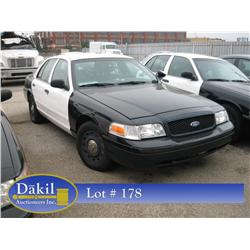 2003 FORD CROWN VIC POLICE CAR,