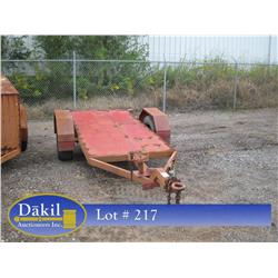 SINGLE AXLE TRAILER