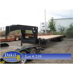 40' GOOSENECK TRAILER;