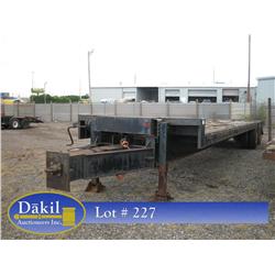 40 TON EQUIPMENT TRAILER 30 FT;