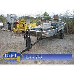 1975 TERRY BASS BOAT