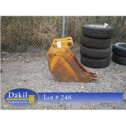 SMALL BACKHOE BUCKET;