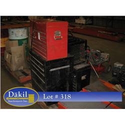 TOOLBOXES & BASKET (4X);
