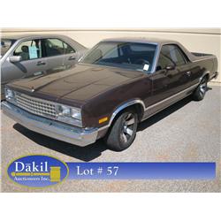 1983 CHEVROLET EL CAMINO