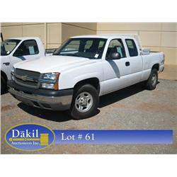 2003 CHEVROLET SILVERADO