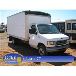2000 FORD BOX VAN
