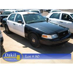 2004 FORD CROWN VIC POLICE CAR,
