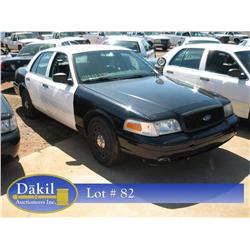 2003 FORD CROWN VIC POLICE CAR,