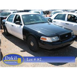 2003 FORD CROWN VIC POLICE CAR,