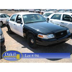 2002 FORD CROWN VIC POLICE CAR,