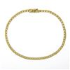 Image 8 : NEW Classic 14k Gold VS F 3.23 ctw Round Brilliant Diamond Line Tennis Bracelet