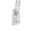 Image 5 : New 14k White Gold .34 ctw Pear Diamond Tear Drop Solitaire Pendant Chain Neckla