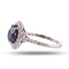 Image 2 : 3.64 ctw Fancy Black CENTER Diamond 14K White Gold Ring (4.32 ctw Diamonds)