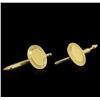 Image 2 : 14KT Yellow Gold Shirt Studs