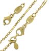 Image 4 : Celine 18k Yellow Gold 16.5" Dangle Grapes, Apples & Oval Charm Link Necklace