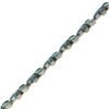 Image 1 : Vintage Silver Marquise Shape Natural Blue Turquoise Floral Link Chain Bracelet
