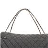 Image 6 : Chanel Black Quilted Soft Lambskin Leather Single Jumbo Flap Shoulder Bag