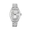 Image 2 : Rolex Ladies Stainless Steel Silver Index Date Watch With Rolex Box