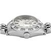 Image 4 : Rolex Ladies Stainless Steel Silver Index 18K White Gold Diamond Bezel Date Watc