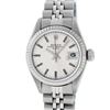Image 2 : Rolex Ladies Stainless Steel Silver Index 26MM Oyster Perpetual Wristwatch