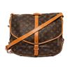 Image 1 : Louis Vuitton Brown Monogram Canvas Saumur 35 Messenger Bag