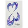 Image 1 : Jane SEYMOUR: Open Heart Icon XCII. with Purple Flowers