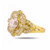 Image 2 : 2.60 ctw G COLOR I1 CLARITY CENTER Diamond 18K Yellow Gold Ring (2.60 ctw Diamon