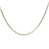 Image 4 : 21.41 ctw Diamond Eternity Necklace - 18KT Yellow Gold