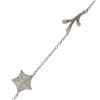 Image 3 : Tiffany & Co. 18k Gold Diamond Starfish Station Necklace w/ Stud Earrings Set