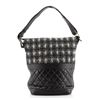 Image 3 : Chanel Casual Style Hobo Tweed and Quilted Aged Calfskin Large Black, Multicolor