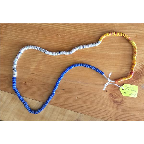 One Thirty-Two Inch Strand of Antique Kambora Trade Beads