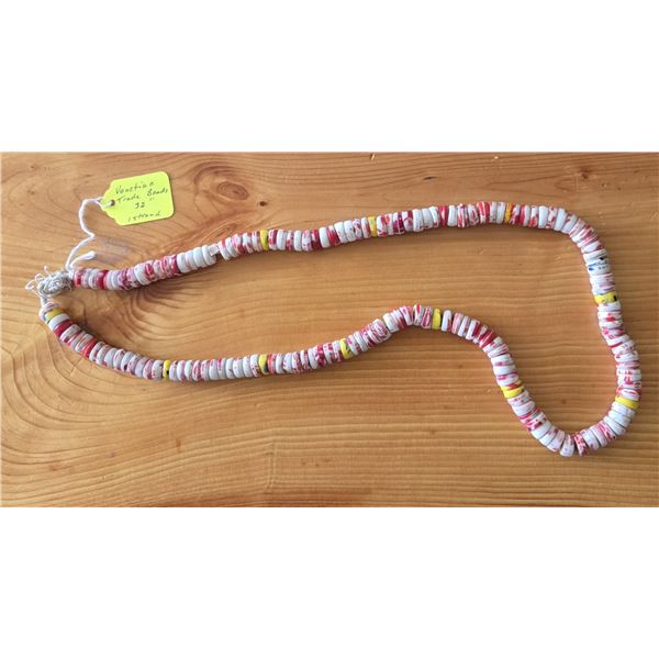 One Thirty-Two Inch Strand of Antique Kambora Trade Beads