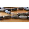 Image 3 : Seven Strands of Kamagong Grooved Peanut Wood Beads