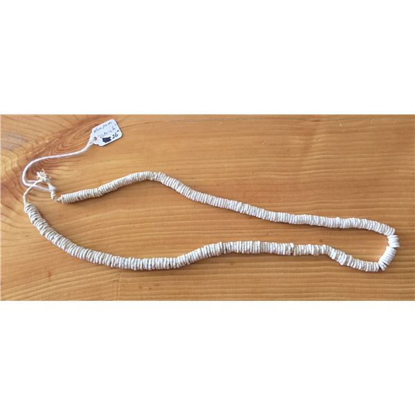 26” Strand of Antique Ostrich Shell Beads