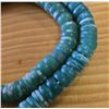 Image 2 : One Thirty Inch Strand of Green Antique Kambora Trade Beads