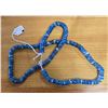 Image 1 : One Thirty-Two Inch Strand of Antique Blue Kambora Trade Beads