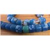 Image 2 : One Twenty-Six Inch Strand of Antique Blue Kambora Trade Beads