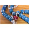 Image 6 : One Twenty-Six Inch Strand of Antique Blue Kambora Trade Beads