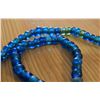 Image 6 : One 24” Strand of Antique Translucent Blue Padre Beads