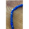 Image 3 : One 24” Strand of Antique Russia Blue Trade Beads