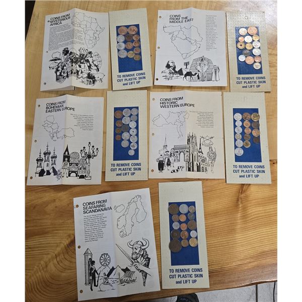 Five Historic World Coin Collector Sets