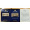 Image 1 : Two Commemorative Antigua & Barbuda “The World’s First Gold & Silver Banknotes