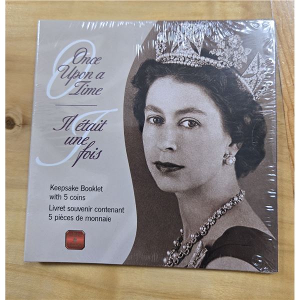 2002 RCM “Once Upon a Time” Keepsake Booklet with 5 Coins