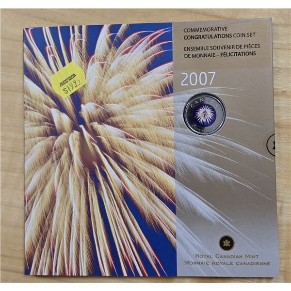 2007 RCM Commemorative Congratulations Coin Set
