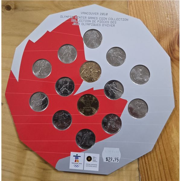 2010 RCM Vancouver Olympic Winter Games Coin Collection