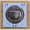 Image 1 : One 1967 Canadian “Centennial” Silver Dollar.