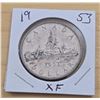 Image 1 : One 1953 Canadian Silver Dollar.