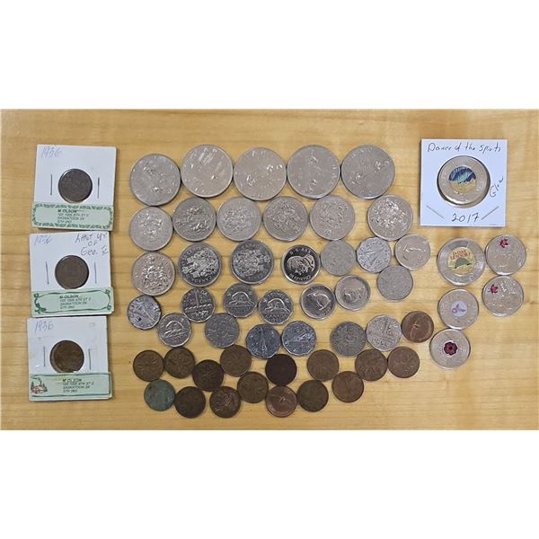 Mixed Lot of Canadian Collector Coins