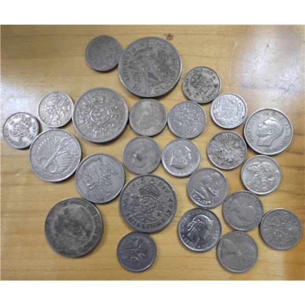 Mixed Lot of Foreign Coins